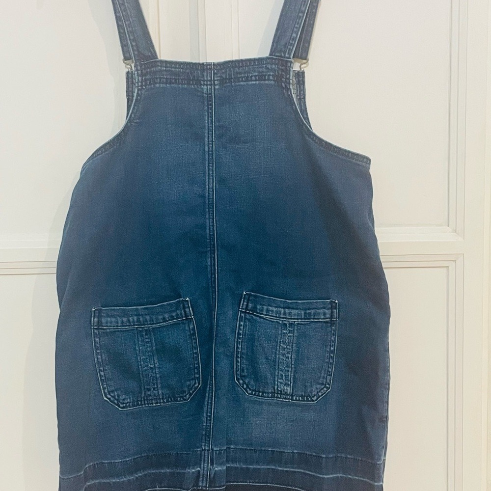 American Eagle Jumper Denim Dress Overall Size S - Picture 4 of 5